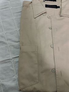 Men&#39;s Beige Shirt