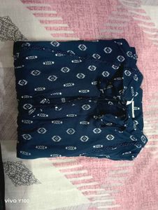 Blue Short Kurti