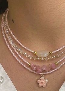 Handcrafted Four Layered Beaded Neck Chains
