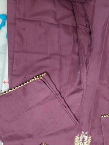 Embroidered Kurta with bottom Ethical wearing