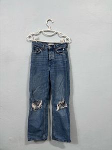 Ripped Denim Jeans H&M