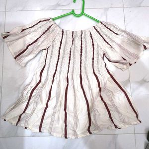 Off Shoulder Stretchable Top