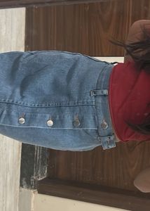 Denim skirt