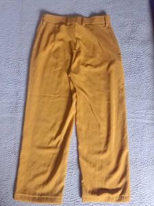 Mustard Wide Leg Pants