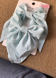 🎀•.•combo of 2 Hair Bow Clips •.•🎀