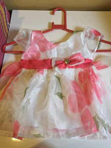 Cute Floral Baby Girl Dress