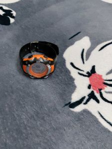 Orange Digital Watch