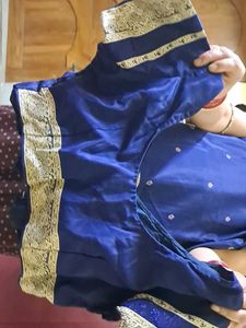 Navy Blue Party wear Saree