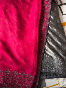 Elegant Pink designer saree