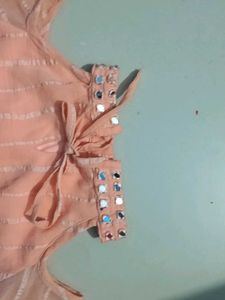 Cute peach color top