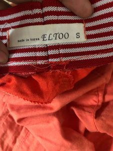 Eltoo Orange Pants