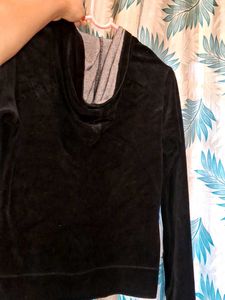 Velvet Black Sweater
