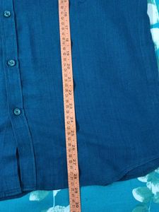 Men&#39;s Blue Long Sleeve Shirt