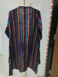 Multicolored Waterfall Shrug