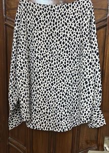 Spotted Long Sleeve Blouse/top For Girls