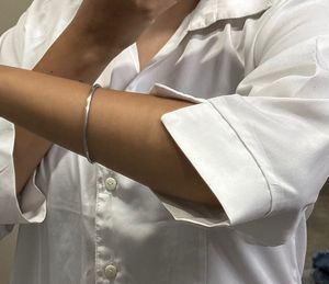 White Button-Down Shirt