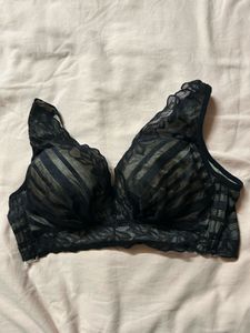Black Sheer Bra