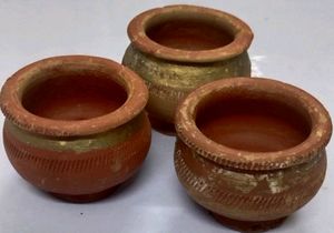 Mud Dinner set 14 pic Large container Mutka cups