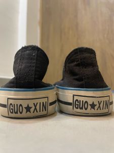 Black And Blue Converse