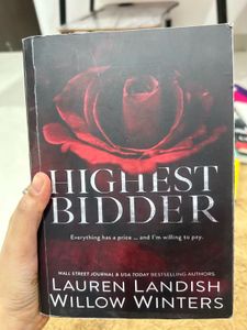 Highest Bidder Novel with book mark freebie
