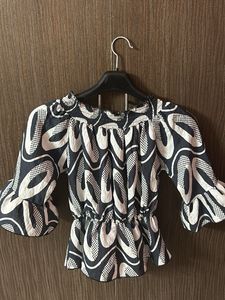 Patterned Blouse