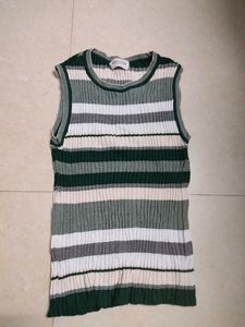 Korean Vest Crop Top