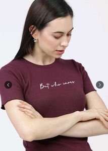 Burgundy Regular Top