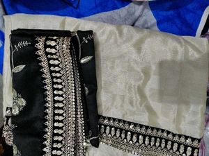 Elegant Saree with Designer Blouse