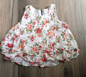 Floral Sleeveless Top