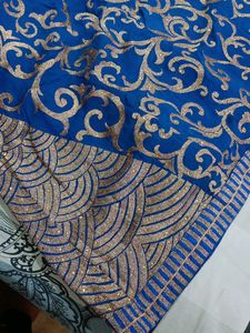 Full Embroidery Heavy Gown
