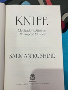 Knife by Salman Rushdie