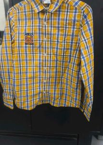 Boys Plaid Button Down Shirt
