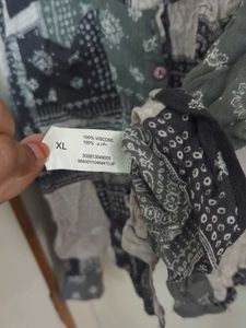 Patchwork Print Shirt