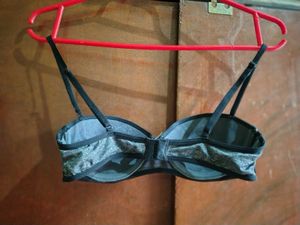 Combo Of 2 Gray &amp; Lace Bra