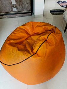 selling bean bag orange color