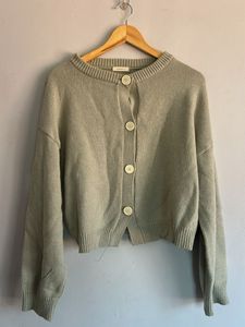 Sage Green Cardigan
