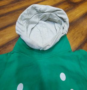 Cute Green Girls Hoodie