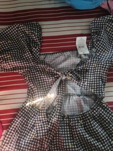 Gingham Mini Dress