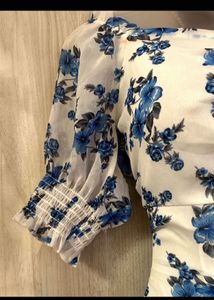 Floral Print Midi Dress❤️🌸