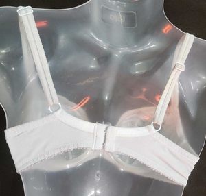 Elegant White Lace Bra 🖤