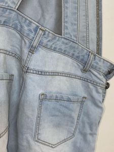 overalls Ajio denim light wash
