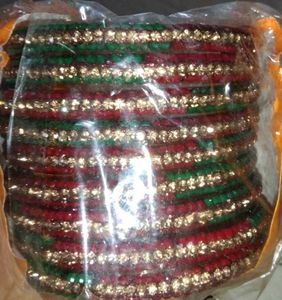 Sparkling Beaded Bangles