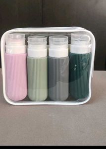 LYROVO Travel Bottles - 4 Pack (Morandi)