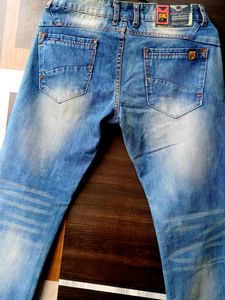 Pure Cotton, Brand New 32waist Ripped Jeans
