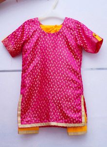 Cute Ethnic Girls Clothing Set