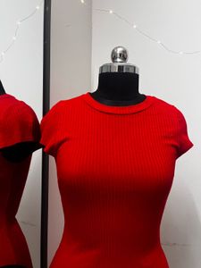 H&amp;M Red bodysuit