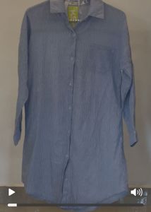 Striped Button-Down Shirt