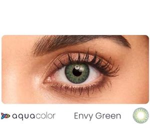 Aquacolor Envy Green Zero Power Eye Lens
