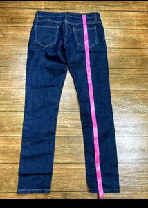 Girls Dark Wash Skinny Jeans Size 28 30
