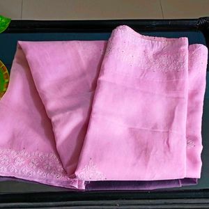 🛍️ Lavender Embellished Saree ⭐⭐⭐⭐⭐